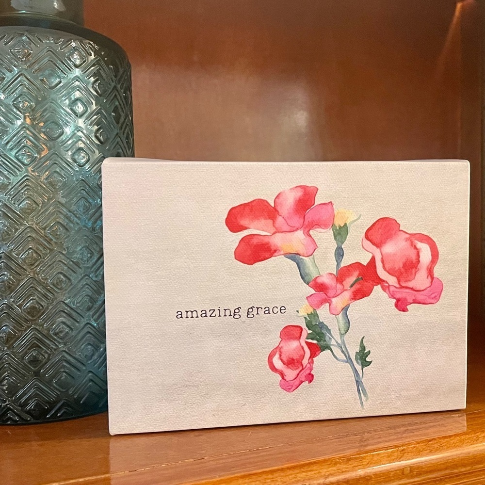 Amazing Grace Canvas Art